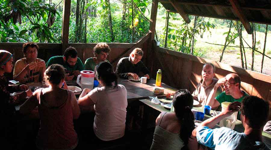 Accommodation and Meals Shuar Community