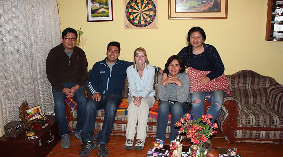 Accommodation with a Host Family in Otavalo 