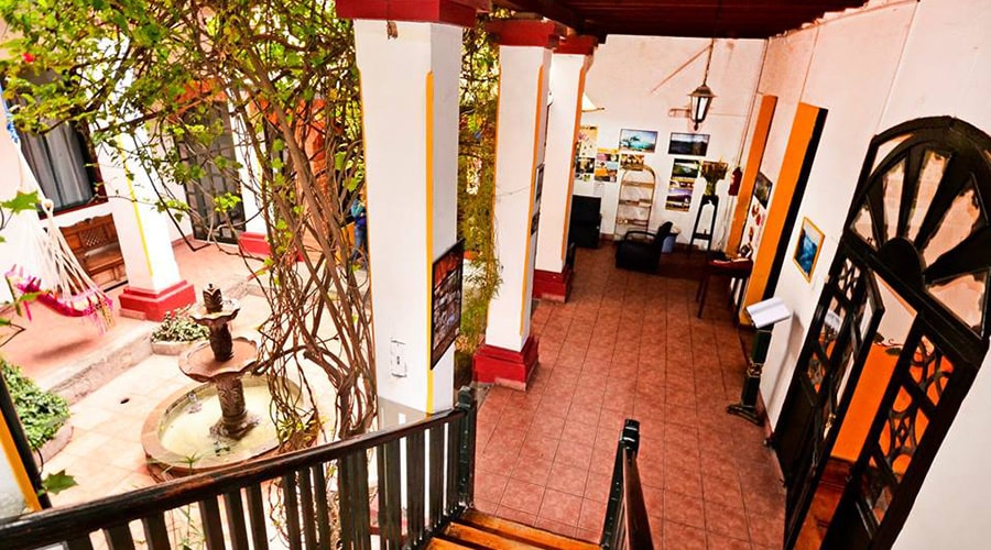 Accommodation at a Hostel/Hotel in Otavalo