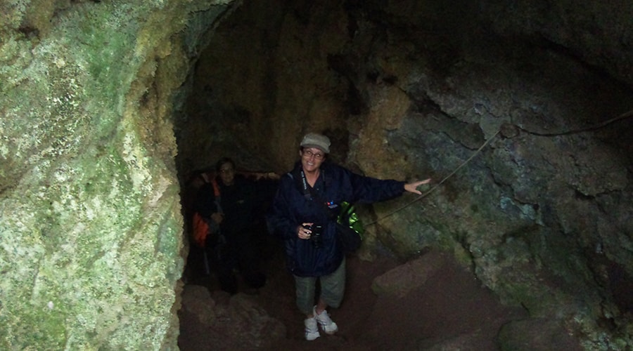 Extinct volcano of Santa Cruz